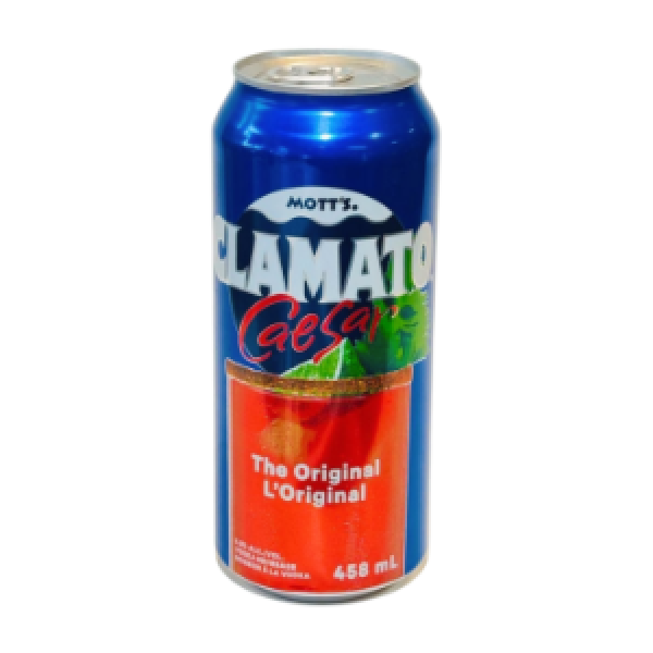 MOTT'S ORIGINAL CLAMATO CAESAR 458 ML