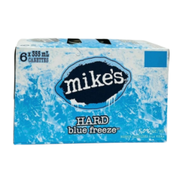 MIKE'S HARD BLUE FREEZE 6 CANS