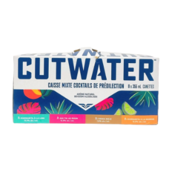 CUTWATER COCKTAIL MIX 8 CANS
