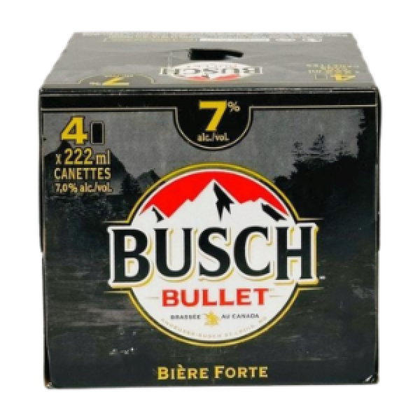 BUSCH BULLET 4 CANS