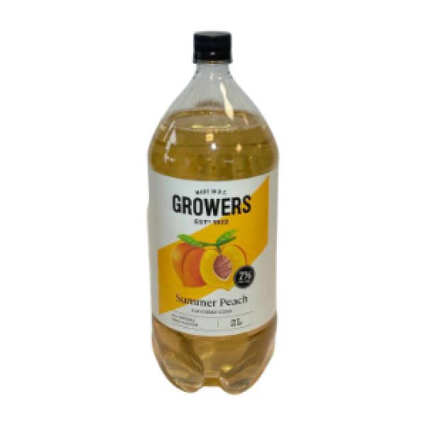 GROWERS PEACH CIDER 2000 ML