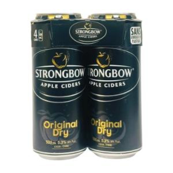 STRONGBOW APPLE CIDER ORIGINAL 4 CANS