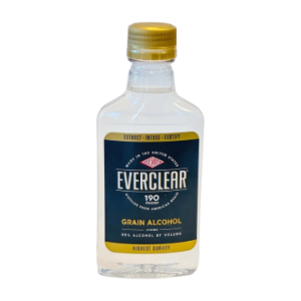 EVERCLEAR 190 PROOF GRAIN 200 ML