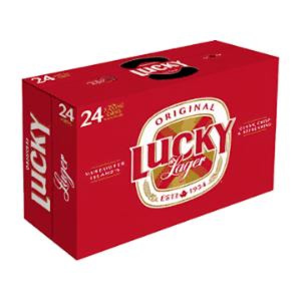LUCKY LAGER 24 CANS