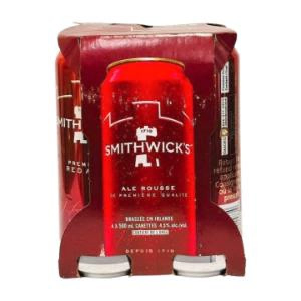 SMITHWICKS ALE 4 CANS