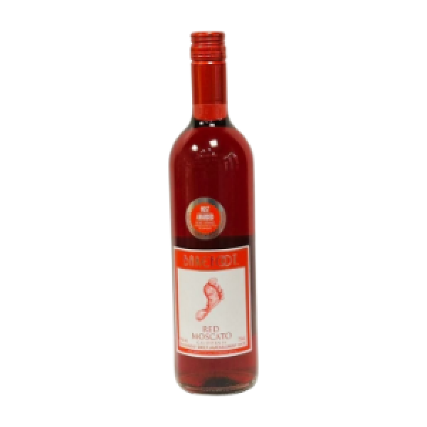 BAREFOOT RED MOSCATO 750 ML