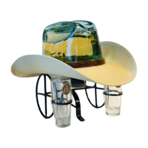 COWBOY HAT WITH STAND 1000 ML