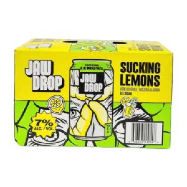 JAW DROPSUCCKING LEMONS 6 CANS