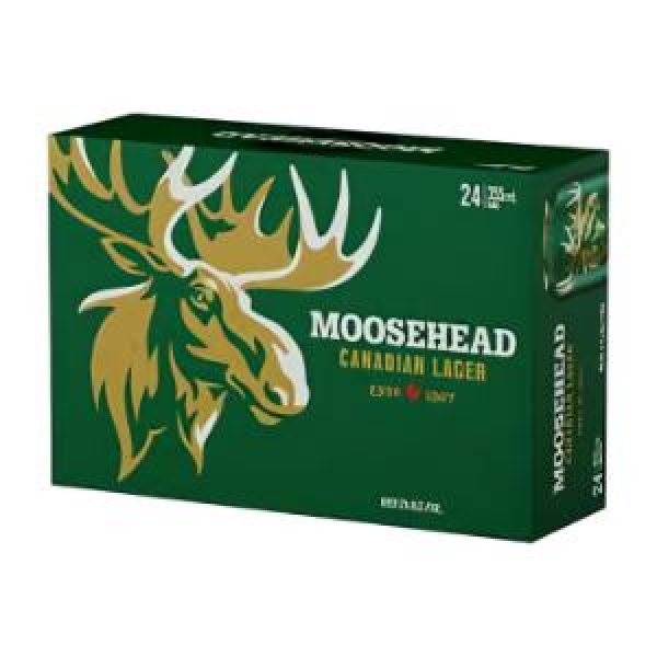 MOOSEHEAD LAGER 15 CANS