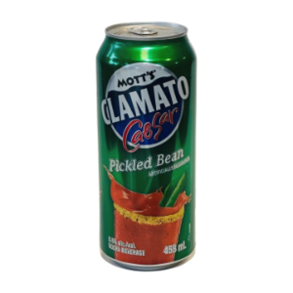 MOTTS CLAMATO CAESAR PICKLED BEAN 458 ML