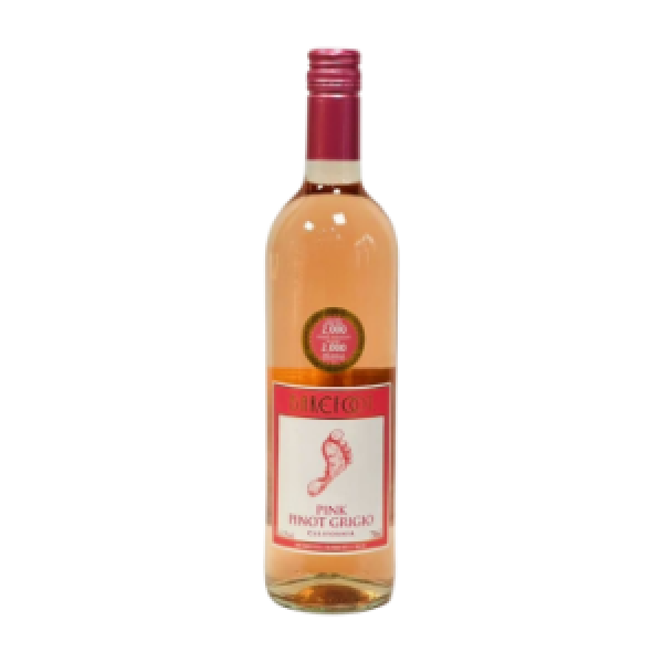 BAREFOOT PINK PINOT GRIGIO 750 ML