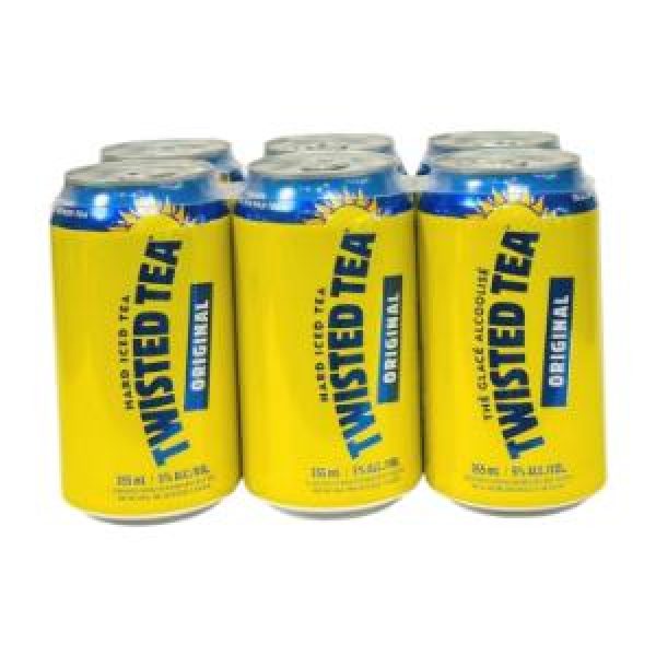 TWISTED TEA ORIGINAL HARD ICED TEA 6 CANS