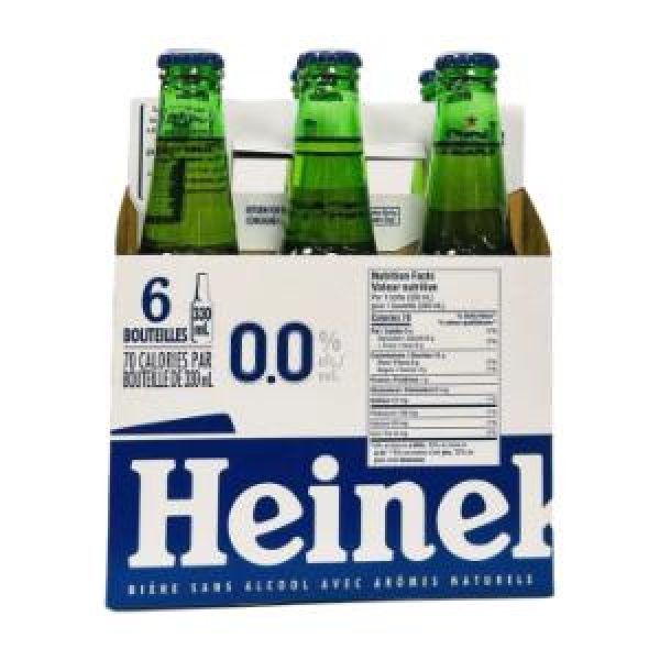 HEINEKEN 0% 6 BOTTLES
