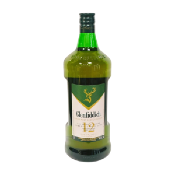 GLENFIDDICH 12 YEAR (SINGLE MALT) 1750 ML