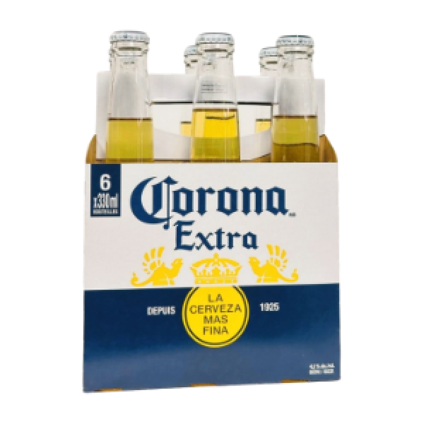 CORONA EXTRA 6 BOTTLES