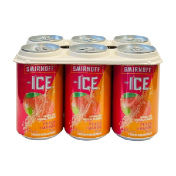 SMIRNOFF ICE PEACH & MANGO 6 CANS