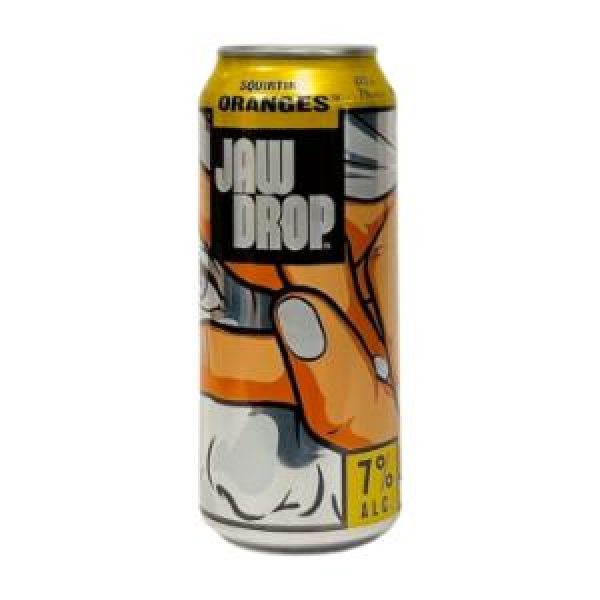 JAW DROP SQUIRTING ORANGES TALL CAN 473 ML