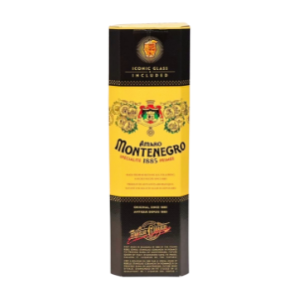 AMARO MONTENEGRO GIFTPACK 750 ML