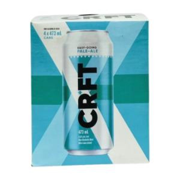 CRFT PALE-ALE NON-ALCOHOLIC 4 CANS