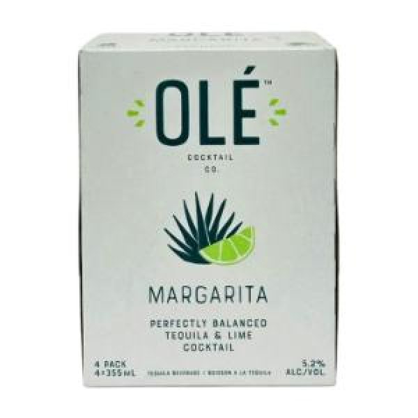 OLE MARGARITA 4 CANS