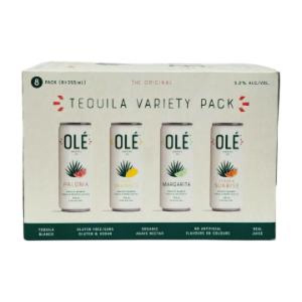 OLE TEQUILA VARIETY PACK 8 CANS