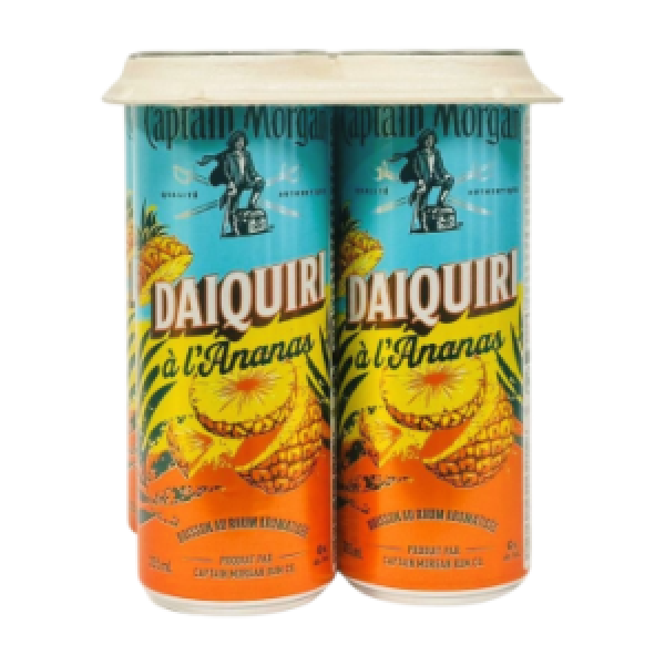 CAPTAIN MORGAN PINEAPPLE DAIQUIRI 4 CANS