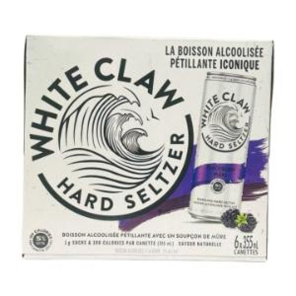WHITE CLAW BLACKBERRY 6 CANS