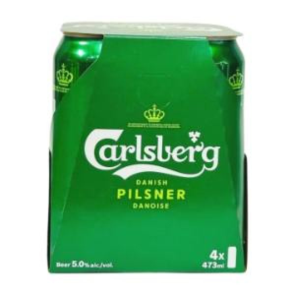CARLSBERG PILSNER 4 CANS